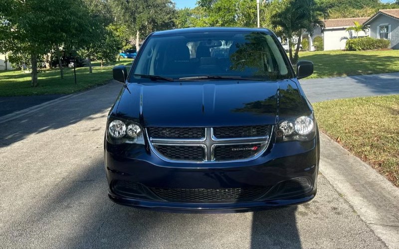 2014 Dodge Grand Caravan · Dark Blue rental vehicle