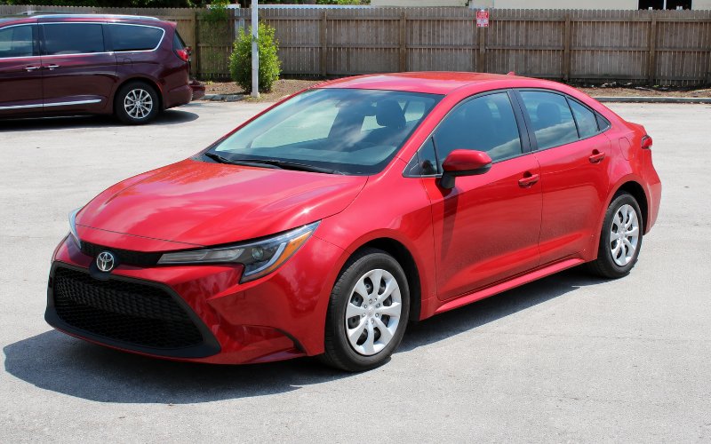 2020 TOYOTA COROLLA rental vehicle