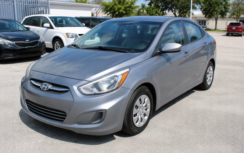 2016 HYUNDAI ACCENT rental vehicle