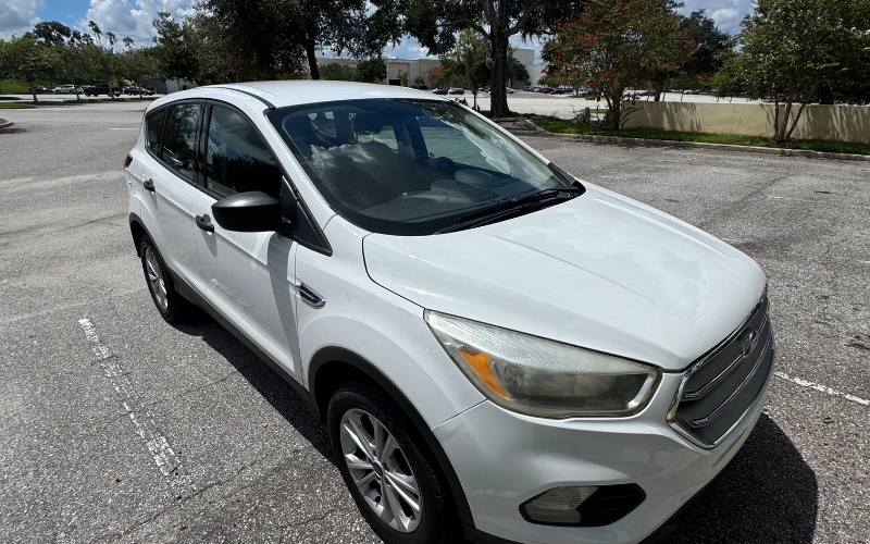 2019 Ford Escape · White rental vehicle
