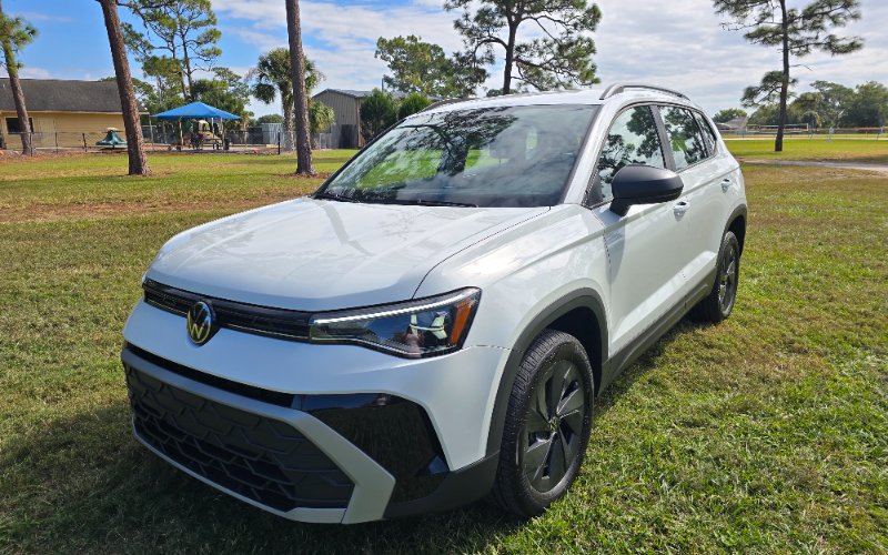 2025 Volkswagon · White rental vehicle