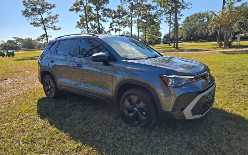 2025 Volkswagon Taos · Grey rental vehicle