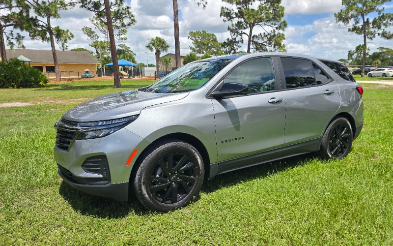 2024 Chevrolet Equinox · Silver rental vehicle