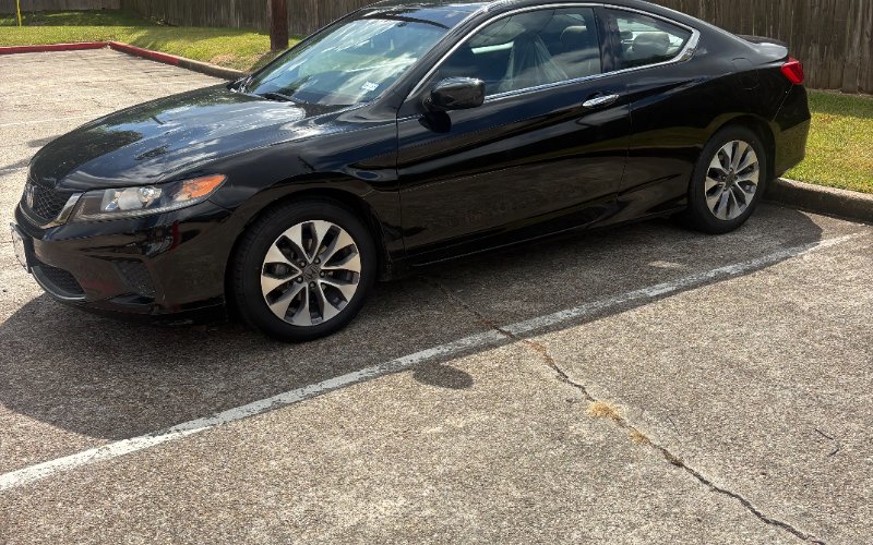 2013 Honda Accord · Black rental vehicle